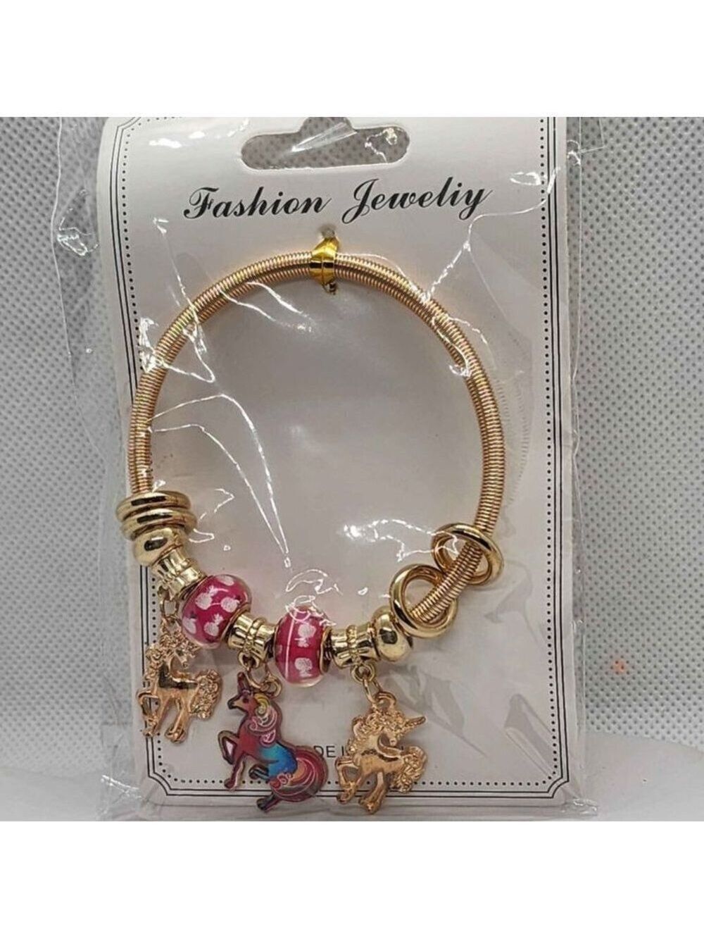 Brand New   Three Unicorn Bracelet
